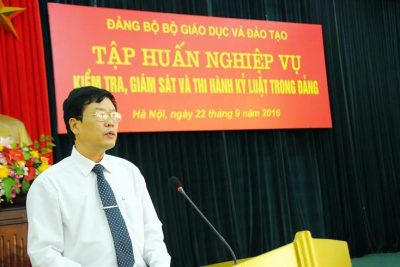 Tập huấn nghiệp vụ kiểm tra, giám sát và thi hành kỷ luật trong Đảng Tập huấn nghiệp vụ kiểm tra, giám sát và thi hành kỷ luật trong Đảng